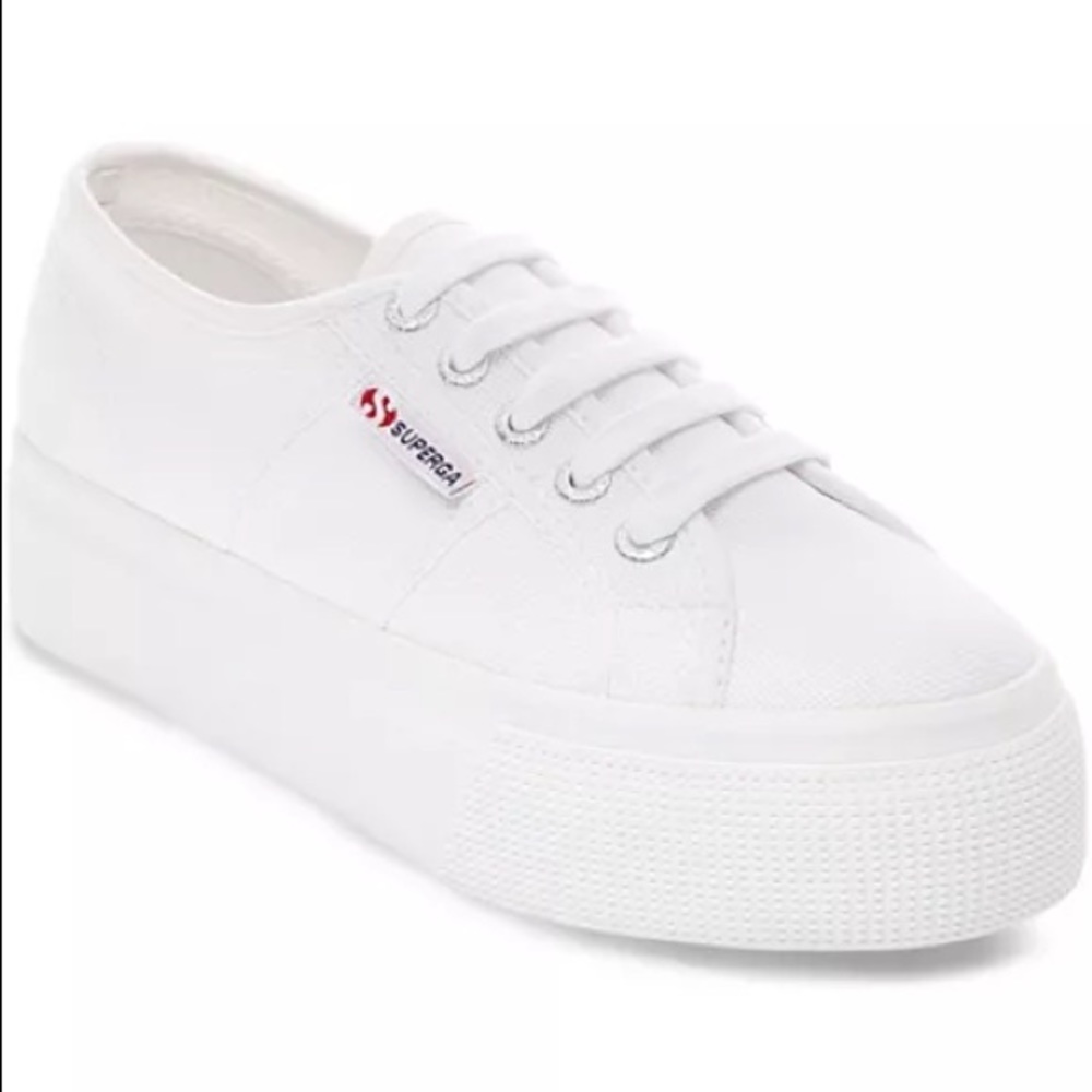 Superga Platform lace-up sneakers
